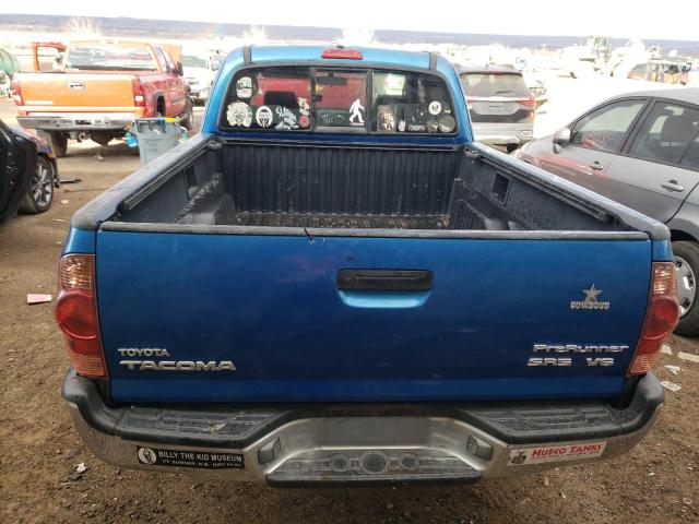 5TETU62N95Z095209 - 2005 TOYOTA TACOMA PRERUNNER ACCESS CAB BLUE photo 6