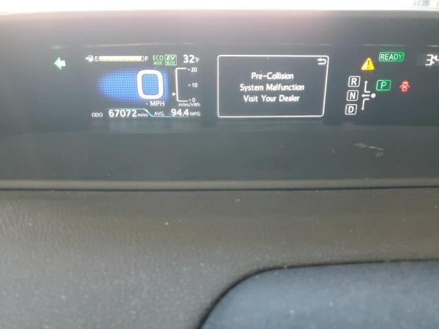 JTDKARFP8H3019825 - 2017 TOYOTA PRIUS PRIM ბეჟი ფოტო 9