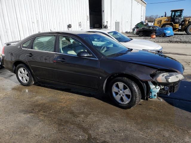 2G1WT58N381377901 - 2008 CHEVROLET IMPALA LT BLACK photo 4