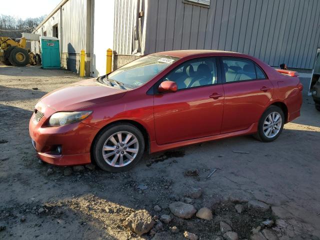 2T1BU40E99C025577 - 2009 TOYOTA COROLLA BASE RED photo 1