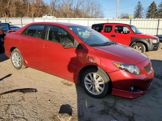 2T1BU40E99C025577 - 2009 TOYOTA COROLLA BASE RED photo 4