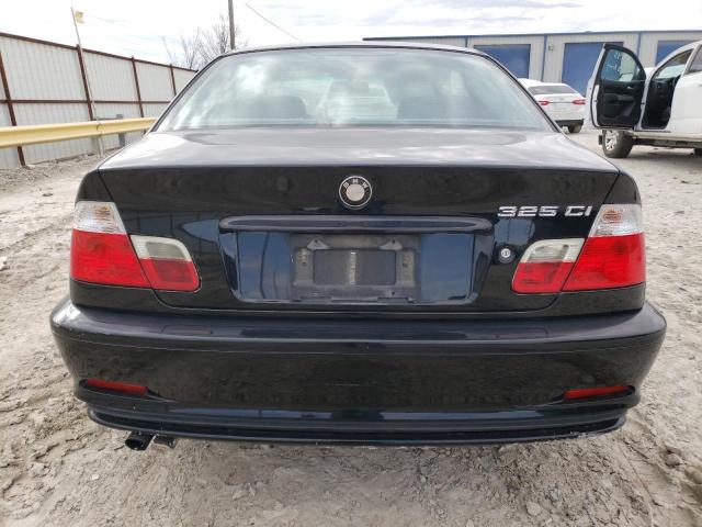 WBABN33452PG58286 - 2002 BMW 325 CI BLACK photo 6