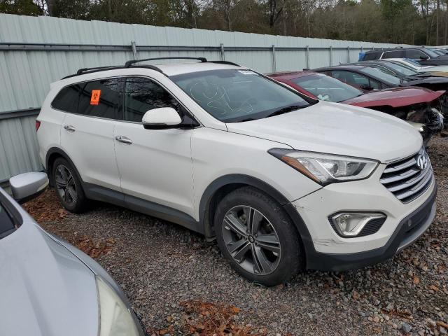 KM8SN4HF8FU106624 - 2015 HYUNDAI SANTA FE GLS WHITE photo 4