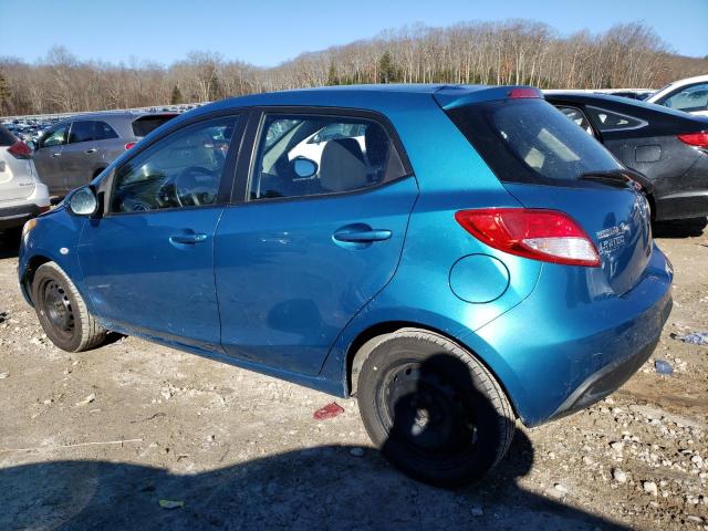 JM1DE1HZ6B0129486 - 2011 MAZDA MAZDA2 BLUE photo 2