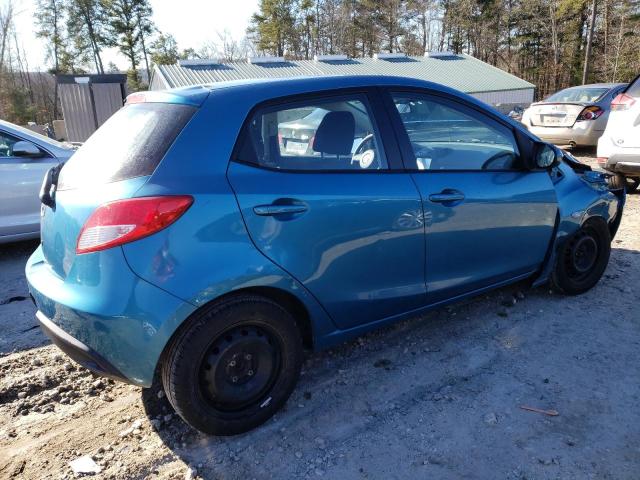 JM1DE1HZ6B0129486 - 2011 MAZDA MAZDA2 BLUE photo 3