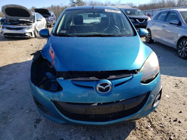 JM1DE1HZ6B0129486 - 2011 MAZDA MAZDA2 BLUE photo 5