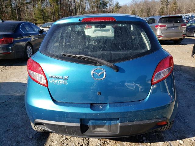 JM1DE1HZ6B0129486 - 2011 MAZDA MAZDA2 BLUE photo 6