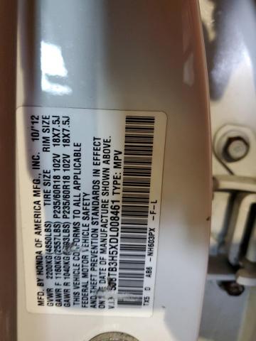 5J8TB3H5XDL008461 - 2013 ACURA RDX TECHNOLOGY WHITE photo 14