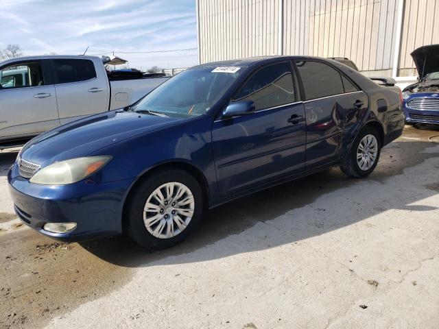 4T1BE32K94U290114 - 2004 TOYOTA CAMRY LE BLUE photo 1