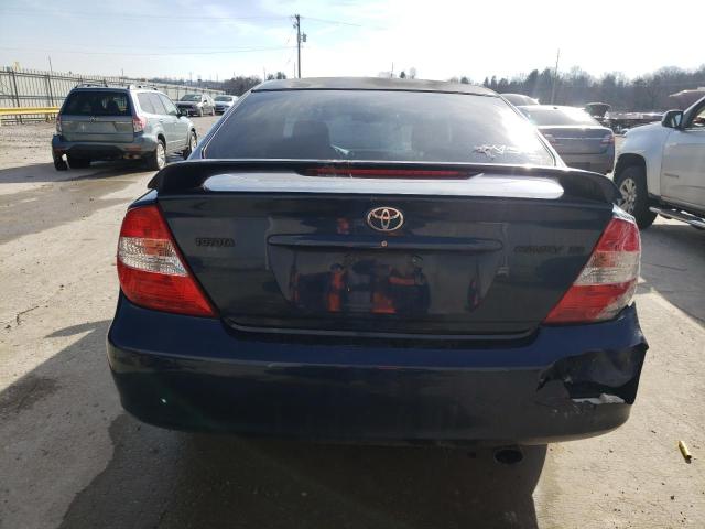 4T1BE32K94U290114 - 2004 TOYOTA CAMRY LE BLUE photo 6