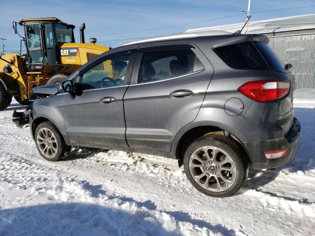 MAJ6P1WL4JC245287 - 2018 FORD ECOSPORT TITANIUM GRAY photo 2