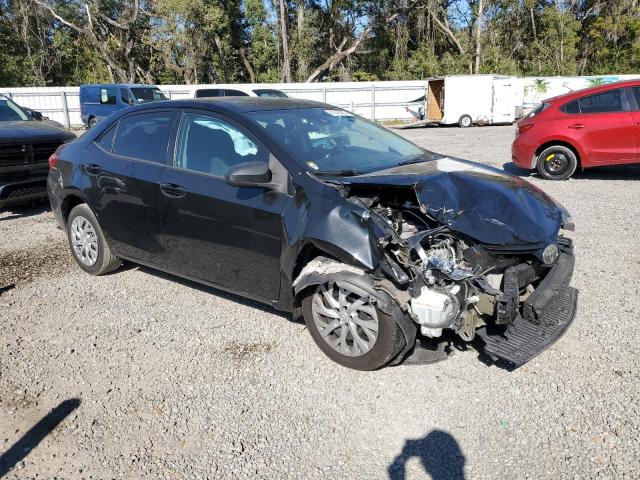 5YFBURHE3HP702171 - 2017 TOYOTA COROLLA L BLACK photo 4