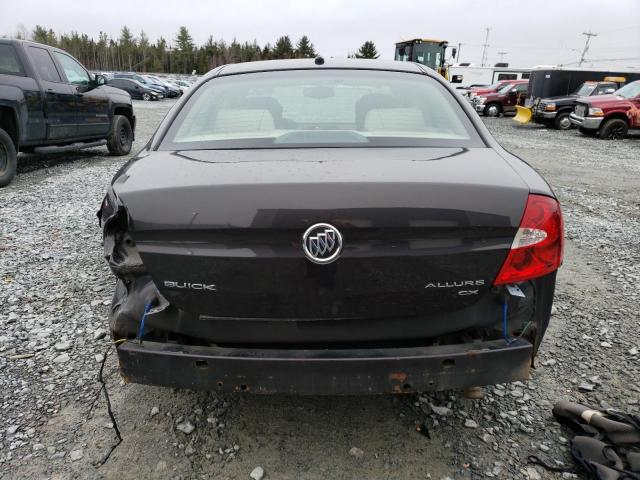 2G4WF582X81164539 - 2008 BUICK ALLURE CX BLACK photo 6