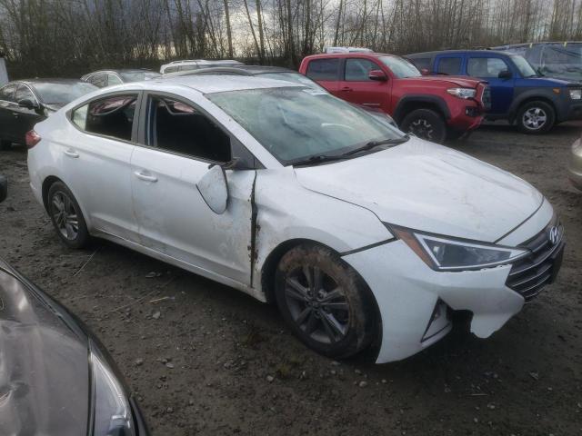 5NPD84LF9KH424901 - 2019 HYUNDAI ELANTRA SEL WHITE photo 4