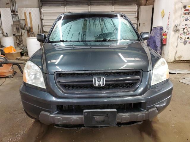 5FNYF18535B015737 - 2005 HONDA PILOT EXL CHARCOAL photo 5