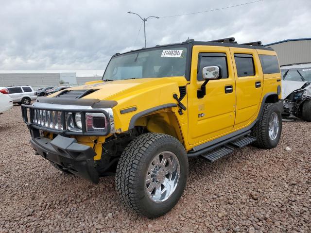 5GRGN23U44H105124 - 2004 HUMMER H2 YELLOW photo 1