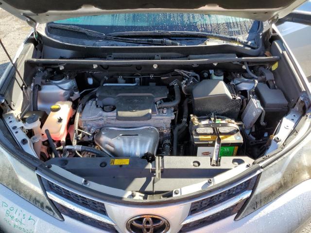 2T3RFREV7EW192518 - 2014 TOYOTA RAV4 XLE SILVER photo 12