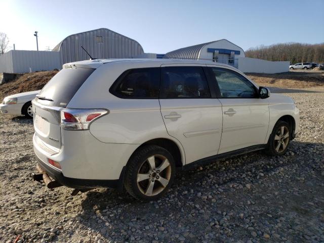 JA4AZ3A37EZ018562 - 2014 MITSUBISHI OUTLANDER SE WHITE photo 3