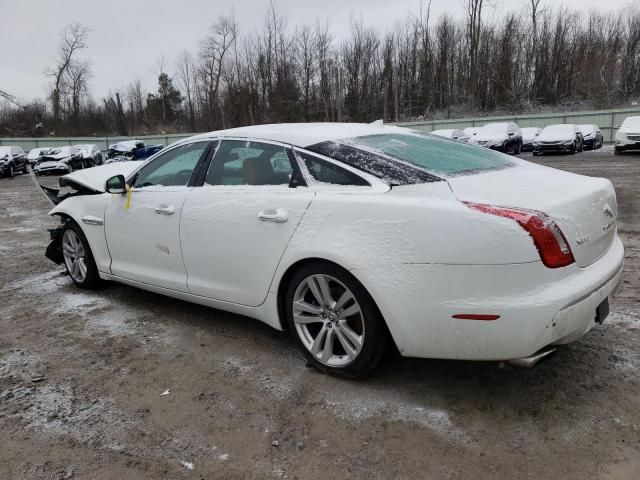 SAJWJ2GD4D8V46434 - 2013 JAGUAR XJL PORTFO WHITE photo 2