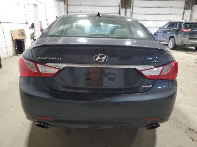 5NPEC4AB9DH603171 - 2013 HYUNDAI SONATA SE BLUE photo 6