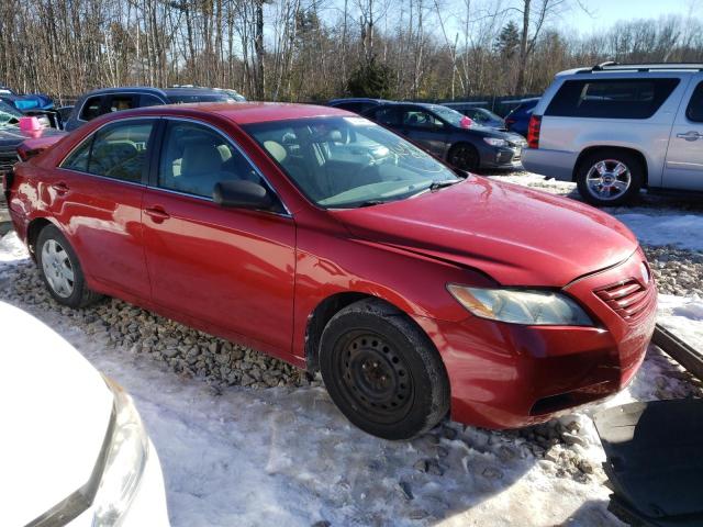 4T1BE46K07U060241 - 2007 TOYOTA CAMRY CE RED photo 4