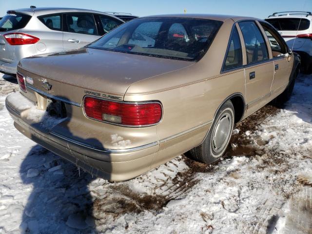 1G1BL53E6PW140672 - 1993 CHEVROLET CAPRICE CLASSIC GOLD photo 3