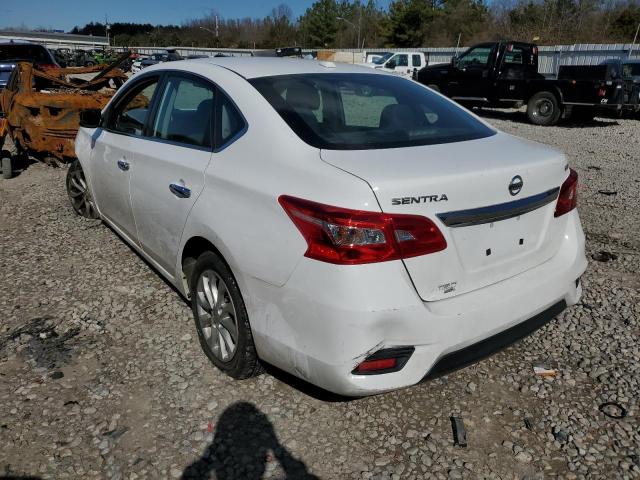 3N1AB7AP6JL641759 - 2018 NISSAN SENTRA S WHITE photo 2