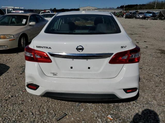 3N1AB7AP6JL641759 - 2018 NISSAN SENTRA S WHITE photo 6