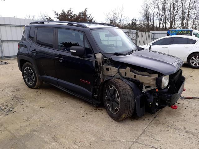 ZACCJBCT0FPB62719 - 2015 JEEP RENEGADE TRAILHAWK BLACK photo 4