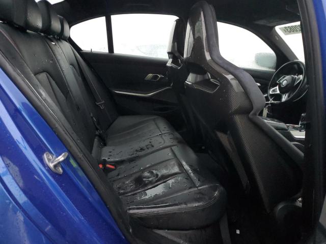 WBS43AY09NFM10618 - 2022 BMW M3 COMPETITION BLUE photo 10