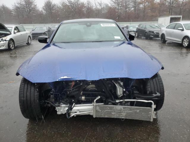 WBS43AY09NFM10618 - 2022 BMW M3 COMPETITION BLUE photo 5