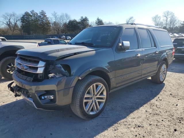 1FMJK1MT4GEF54241 - 2016 FORD EXPEDITION EL PLATINUM GRAY photo 1