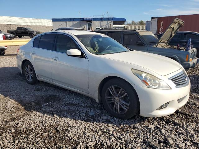 JN1CV6AP3DM721007 - 2013 INFINITI G37 BASE WHITE photo 4