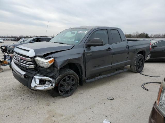 5TFRW5F10GX209226 - 2016 TOYOTA TUNDRA DOUBLE CAB SR/SR5 GRAY photo 1