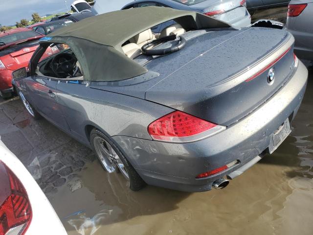 WBAEK13406CN78849 - 2006 BMW 650 I GRAY photo 2