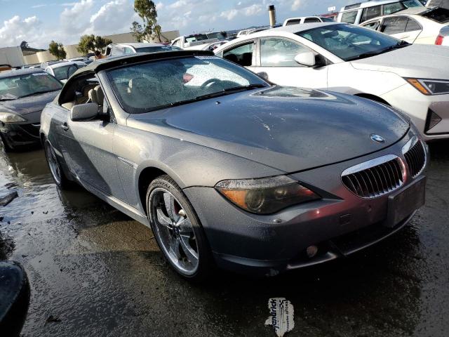 WBAEK13406CN78849 - 2006 BMW 650 I GRAY photo 4