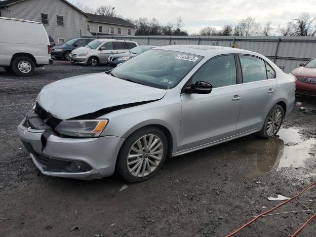 3VWLZ7AJ4BM318218 - 2011 VOLKSWAGEN JETTA SEL SILVER photo 1