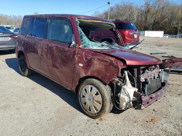 JTLKT324764121440 - 2006 TOYOTA SCION XB MAROON photo 4