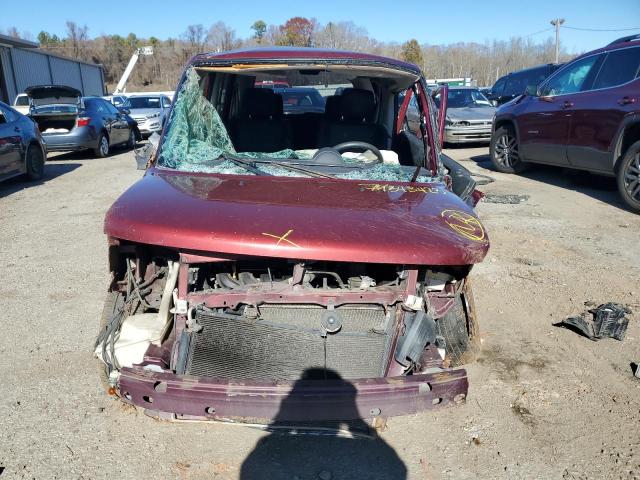 JTLKT324764121440 - 2006 TOYOTA SCION XB MAROON photo 5