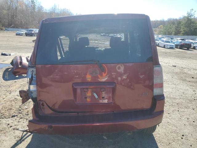 JTLKT324764121440 - 2006 TOYOTA SCION XB MAROON photo 6