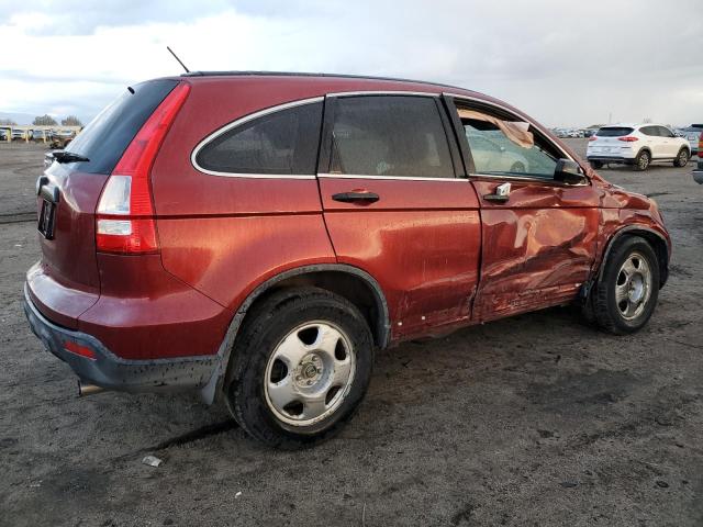 JHLRE38387C026284 - 2007 HONDA CR-V LX MAROON photo 3