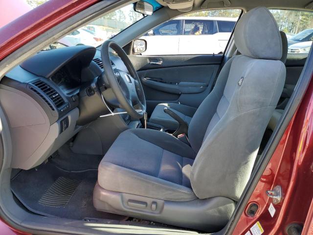 1HGCM66303A078221 - 2003 HONDA ACCORD LX BURGUNDY photo 7