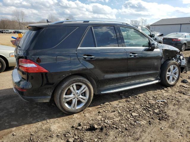 4JGDA5HB9FA477252 - 2015 MERCEDES-BENZ ML 350 4MATIC BLACK photo 3