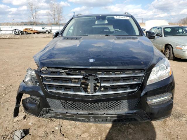 4JGDA5HB9FA477252 - 2015 MERCEDES-BENZ ML 350 4MATIC BLACK photo 5