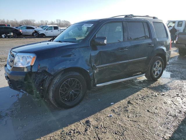 5FNYF48979B052199 - 2009 HONDA PILOT TOURING GRAY photo 1