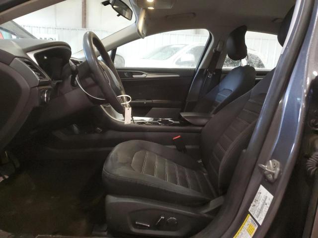 1FA6P0H73E5376859 - 2014 FORD FUSION SE BROWN photo 7