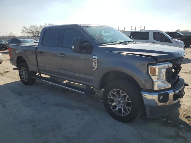 1FT7W2BN9MED89313 - 2021 FORD F250 SUPER DUTY GRAY photo 4