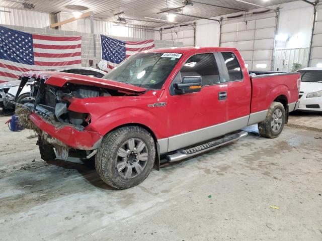 1FTFX1CV7AFB28835 - 2010 FORD F150 SUPER CAB RED photo 1