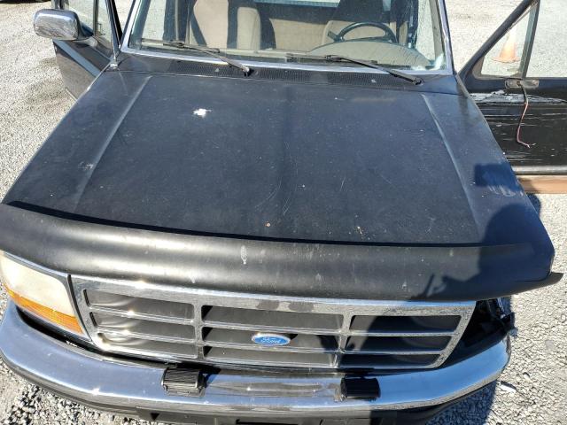 1FTEF14H6SNB44443 - 1995 FORD F150 BLACK photo 11