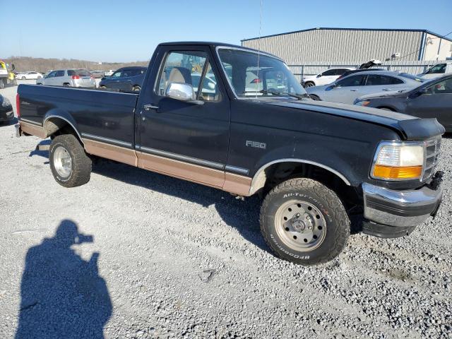 1FTEF14H6SNB44443 - 1995 FORD F150 BLACK photo 4